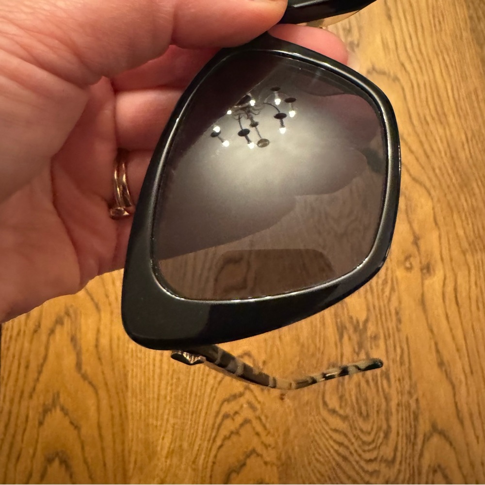 Kate Spade Black Cat-Eye Sunglasses Lucca polarized - Picture 9 of 16